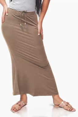 Cotton Viscose Blend Mermaid Saree Shapewear for Women 010313BEIXL