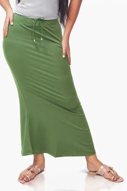 Cotton Viscose Blend Mermaid Saree Shapewear for Women 010313LIGGREL2