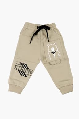 Printed Joggers for Just Born 010370CRE23YRS