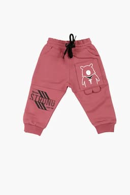 Printed Joggers for Just Born 010370PIN23YRS
