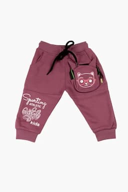 Just Born Polycotton Joggers 010576PIN23YRS