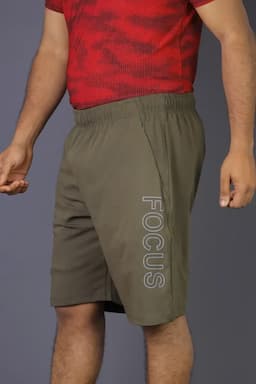 Polyester Printed Shorts for Men 010835OLIM