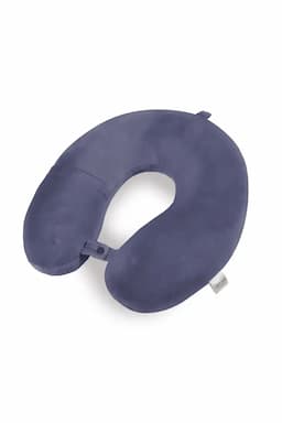 Lazy Baby Cotton Polyester Fibre Hook & Loop Neck Baby Pillow (Grey) 010886GRE