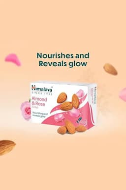 Himalaya Almond and Rose Soap - 125g 011020MUL125