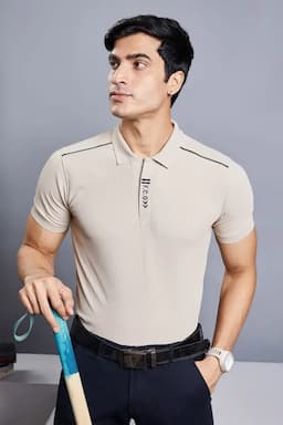 Polyester Polo T-shirt for Men 011613XLBEI