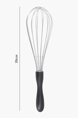 Kows Kitchen Stainless Steel Dolphin Whisk - 25cm 012146BLA1