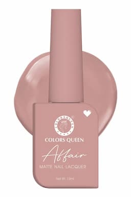 Colors Queen Affair Matte Nail Laquer Nail Polish - 13ml (Shade 02)  012177SHA0213M