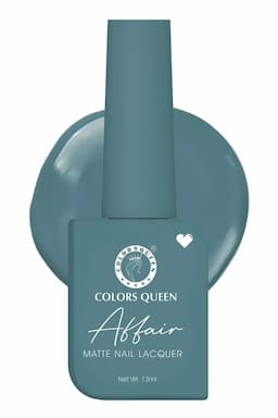 Colors Queen Affair Matte Nail Laquer Nail Polish - 13ml (Shade 07) 012177SHA0713M