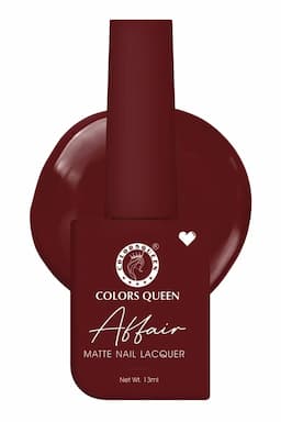 Colors Queen Affair Matte Nail Laquer Nail Polish - 13ml (Shade 18)  012177SHA1813M