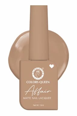 Colors Queen Affair Matte Nail Laquer Nail Polish - 13ml (Shade 30)  012177SHA3013M