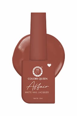 Colors Queen Affair Matte Nail Laquer Nail Polish - 13ml (Shade 61)  012177SHA6113M
