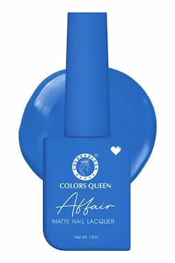Colors Queen Affair Matte Nail Laquer Nail Polish - 13ml - (Shade 63) 012177SHA6313M