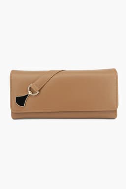 Faux Leather Solid Casual Purse for Women 012345BRO