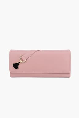 Faux Leather Solid Casual Purse for Women 012345PIN