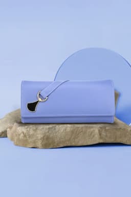 Faux Leather Solid Casual Purse for Women 012345STEBLU
