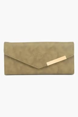 Faux Leather Solid Casual Purse for Women 012356LIGBRO