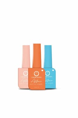 Colors Queen Affair Semi Matte Glossy Nail Polish - Pack Of 3 (Shade 02)  012479SHA0213M