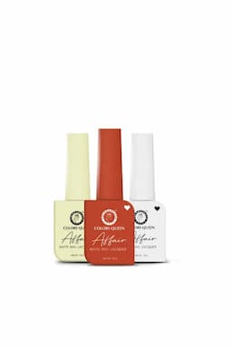 Colors Queen Affair Semi Matte Glossy Nail Polish - Pack Of 3 (Shade 06)  012479SHA0613M