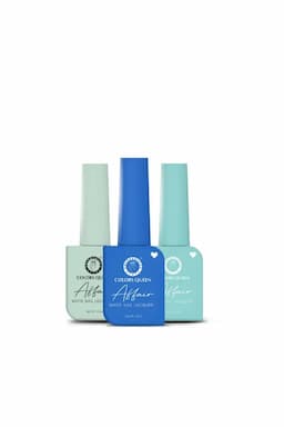 Colors Queen Affair Semi Matte Glossy Nail Polish - Pack Of 3 (Shade 08)  012479SHA0813M