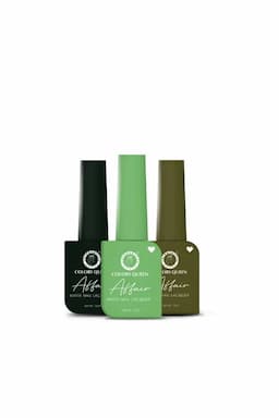 Colors Queen Affair Semi Matte Glossy Nail Polish - Pack Of 3 (Shade 09)  012479SHA0913M