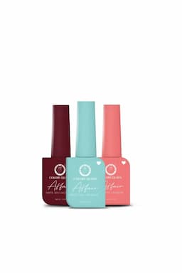 Colors Queen Affair Semi Matte Glossy Nail Polish - Pack Of 3 (Shade 20)  012479SHA2013M