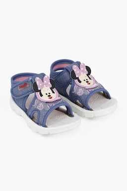 Mickey Mouse Pattern Fashion Sandals for Baby Girls 01255969MONBLU
