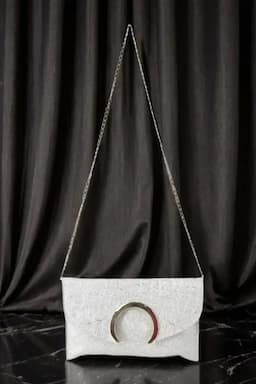 Glitter Shade Casual Sling Bag for Girls 013047SIL