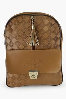 Trendy Casual Backpack for Girls 013087BRO