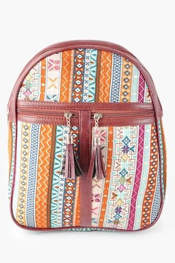 Printed Casual Shoulder Backpack for Girls 013102ORA
