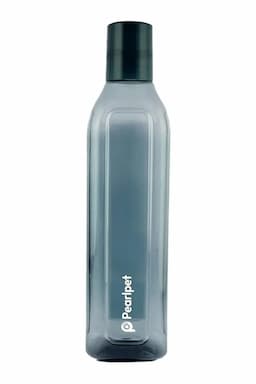 Pearlpet Plastic Cubic Water Bottle - 1000 ml 013928GRE100ML2