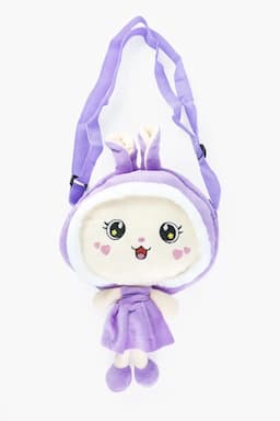 Cute Soft Doll Sling Bag for Girls 013960LAV