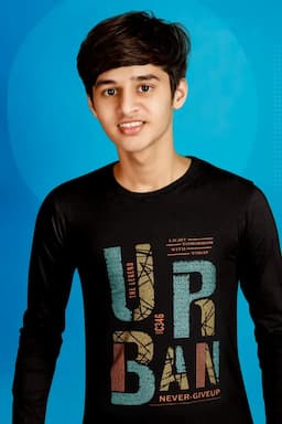 Boy's Cotton Printed T-shirt  014187910YRSBLA