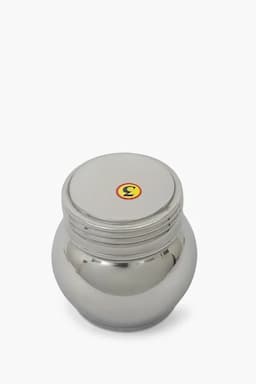 Jindutt Stainless Steel Hajmola Container - 350ml 014349SIL350ML
