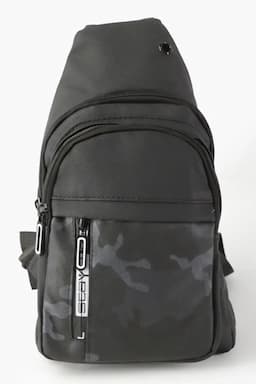 Camouflage Pattern Messenger Bag for Men 014391BLA