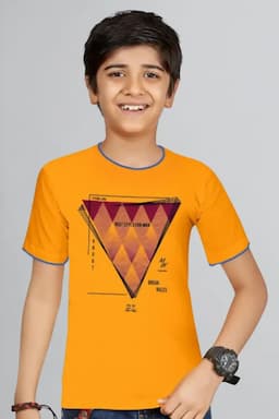 Boy's Graphic Print T-shirt   0144391011YRSMUS