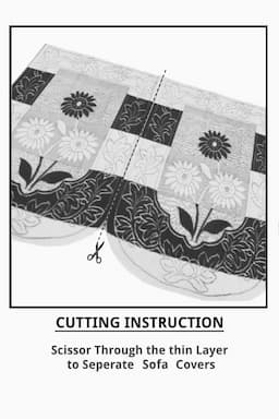 Knitted 5 Seater Sofa Cover Set 014697KNIPIN