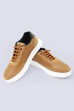 Men's Lace-Up Casual Shoes 0147238TAN