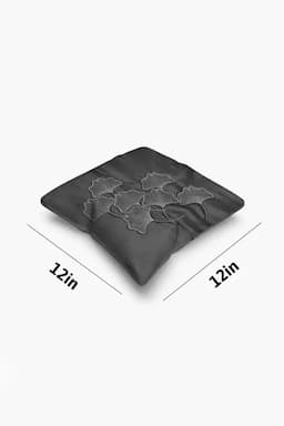 Polyester Floral Printed Cushion Cover - 1 Pc  014883POLIVO