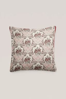 Polyester Embroidery Cushion Cover - 1 Pc 014887POLBUR