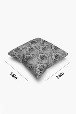Polyester Embroidery Cushion Cover - 1 Pc 014887POLGRE2