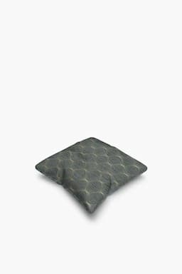 Polyester Embroidery Cushion Cover - 1 Pc 014891POLGRE2