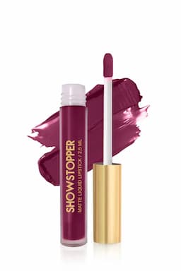 Neyah Show Stopper Matte Liquid Lipstick - 2.4gm(Apricot)  014980APR2.5