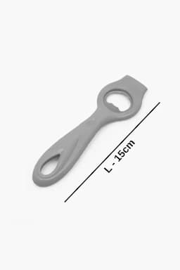 Plastic Bottle & Can Opener - 15 Cm 014989PLABLU