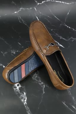 Casual Slip-On Loafers for Men 01578842BRO