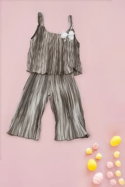 Georgette Jumpsuit for Toddler Girl Baby 016337BRO612