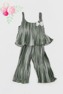Georgette Jumpsuit for Toddler Girl Baby 016337GRE612