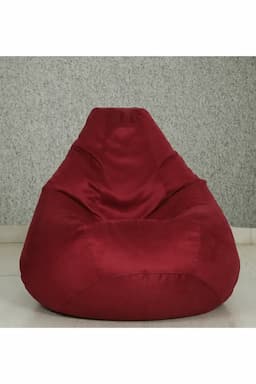 Couchette  Premium Quality Luxury Suede material  Bean Bag Cover - XXXL (Without Fillers) 016451MARXXX