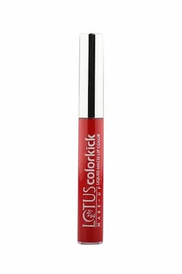 Lotus Make-up Liquid Matte LipColor - 6gm (Red)  016650RED6G