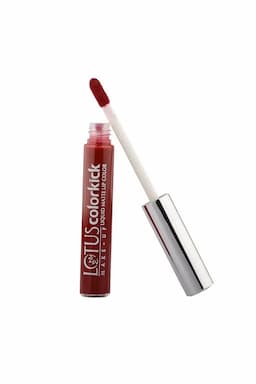 Lotus Make-up Liquid Matte LipColor - 6gm (Wine Tour)  016650WINTOU6G