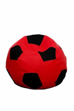 Couchette Leatherette Bean Bag Cover - Small (Without Beans) 016711REDSMA2
